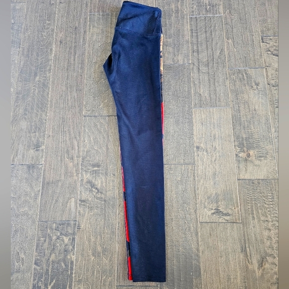 Noli Black Flowered Women's Leggings sz small - Picture 4 of 6